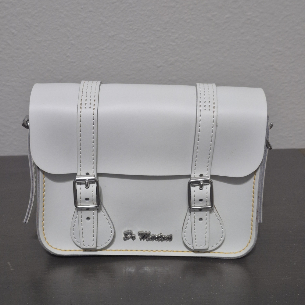 Dr. Martens | White Mini Shoulder Bag
